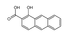 1-hydroxyanthracene-2-carboxylic acid结构式