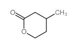 2H-Pyran-2-one,tetrahydro-4-methyl- Structure