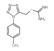 [1-(4-methylphenyl)-1H-tetrazol-5-yl]methyl imidothiocarbamate Structure