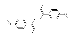 (Z,Z)-3,6-bis(p-methoxyphenyl)-2,6-octadiene Structure