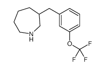 Hexahydro-3-[[3-(trifluoromethoxy)phenyl]Methyl]-1H-azepine structure