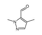 1,4-Dimethyl-1H-Pyrazole-5-Carbaldehyde structure