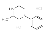 3-Methyl-1-phenylpiperazine dihydrochloride结构式