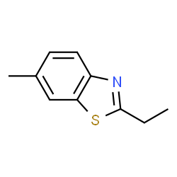 BENZOTHIAZOLE, 2-ETHYL-6-METHYL- structure
