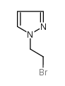 1-(2-溴乙基)吡唑结构式