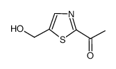 1-(5-(hydroxymethyl)thiazol-2-yl)ethanone structure