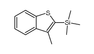 3-methyl-2-(trimethylsilyl)benzo[b]thiophene Structure