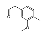 2-(3-Methoxy-4-Methylphenyl)acetaldehyde Structure