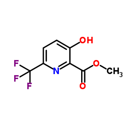 Methyl 3-hydroxy-6-(trifluoromethyl)pyridine-2-carboxylate Structure