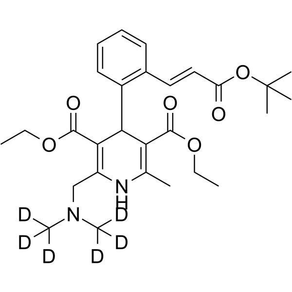 Teludipine-d6 Structure