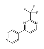 4-(PYRIDIN-4-YL)-2-(TRIFLUOROMETHYL)PYRIMIDINE Structure