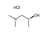 (S)-1-(dimethylamino)propan-2-ol hydrochloride结构式