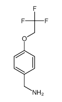 (4-(2,2,2-trifluoroethoxy)phenyl)methanamine结构式