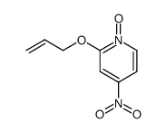 Pyridine, 4-nitro-2-(2-propenyloxy)-, 1-oxide (9CI) Structure