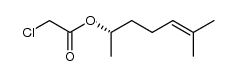 (S)-6-methylhept-5-en-2-yl 2-chloroacetate Structure