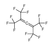 2,3-Pentadiene, 1,1,1,5,5,5-hexafluoro-2,4-bis(trifluoromethyl)- structure