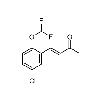 4-(5-Chloro-2-(difluoromethoxy)phenyl)but-3-en-2-one Structure