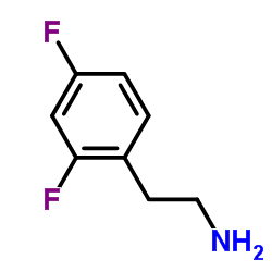 2-(2,4-二氟苯基)乙胺结构式