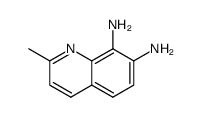 2-methylquinoline-7,8-diamine结构式