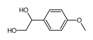 1,2-ETHANEDIOL, (P-METHOXYPHENYL)- Structure