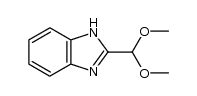 1H-Benzimidazole,2-(dimethoxymethyl)-(9CI)结构式