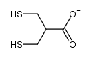 3-mercapto-2-(mercaptomethyl)propanoate结构式