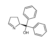 (S)-(3,4-dihydro-2H-pyrrol-2-yl)diphenylmethanol Structure