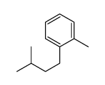 1-methyl-2-(3-methylbutyl)benzene结构式