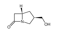 2-Hydroxymethyl-1-carbapenam structure