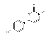 N-(1-methylpyrimidin-2(1H)-one-4-yl)pyridinium chloride结构式