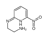 N'-(6-nitropyridin-2-yl)ethane-1,2-diamine Structure