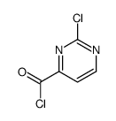 4-Pyrimidinecarbonyl chloride, 2-chloro- (9CI) picture