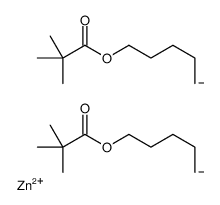 zinc,pentyl 2,2-dimethylpropanoate结构式