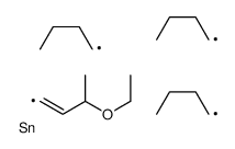 tributyl(3-ethoxybut-1-enyl)stannane Structure