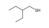 2-ethylbutane-1-thiol Structure