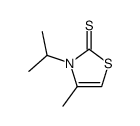 2(3H)-Thiazolethione,4-methyl-3-(1-methylethyl)-(9CI) Structure