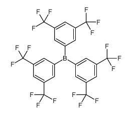 tris[3,5-bis(trifluoromethyl)phenyl]borane structure