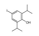 4-iodo-2,6-di(propan-2-yl)phenol结构式