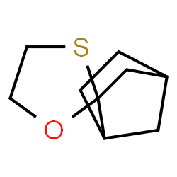 Spiro[bicyclo[2.2.1]heptane-2,2-[1,3]oxathiolane] (9CI)结构式