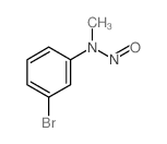 ANILINE, m-BROMO-N-METHYL-N-NITROSO- Structure