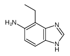 1H-Benzimidazol-5-amine,4-ethyl-(9CI) picture