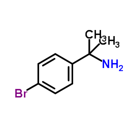 2-(4-Bromophenyl)-2-propanamine Structure