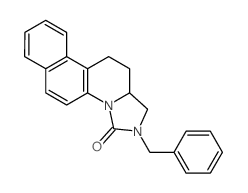 2-benzyl-1,11,12,12a-tetrahydrobenzo[f]imidazo[1,5-a]quinolin-3(2h)-one Structure