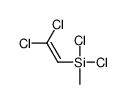 dichloro-(2,2-dichloroethenyl)-methylsilane Structure