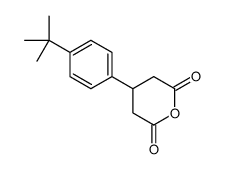 4-(4-tert-butylphenyl)oxane-2,6-dione结构式