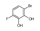 1,2-Benzenediol, 3-bromo-6-fluoro- (9CI) structure