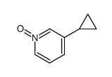Pyridine, 3-cyclopropyl-, 1-oxide (9CI) picture
