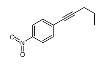 1-nitro-4-pent-1-ynylbenzene Structure