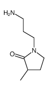 1-(3-aminopropyl)-3-methylpyrrolidin-2-one结构式