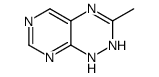 Pyrimido[5,4-e]-1,2,4-triazine, 1,2-dihydro-3-methyl- (9CI) Structure